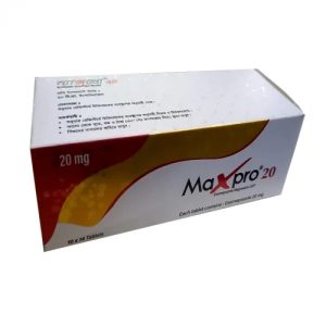 maxpro 20mg 14's tab renata