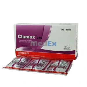 clamox 375mg 6' tab opsonin