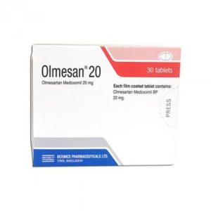 olmesan 20 mg 15's tab beximco