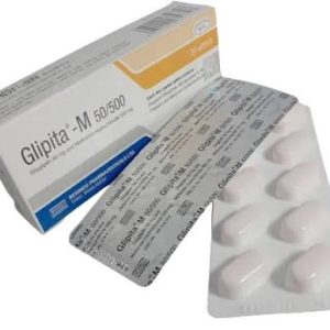 glipita m 50+500mg 10's tab beximco